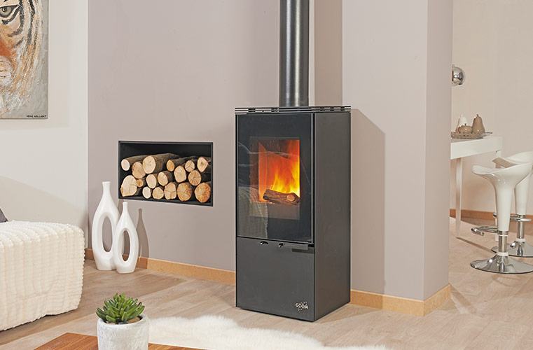 Poêles à bois contemporain ETOGES