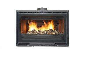 Cheminée insert avec foyer de moins de 85 cm : VISI 75 V